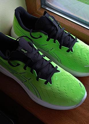 Кросівки asics gel-cumulus 26 1011b792 оригінал р.46.5 салатові стан ідеальний
