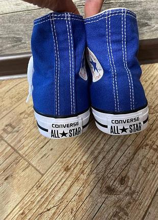Сині кеди converse all star 4