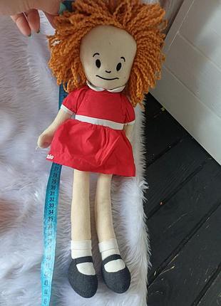 Текстильна м'яка лялька little orphan annie від knickerbocker