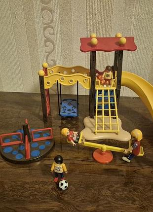 Конструктор playmobil детская площадка 9