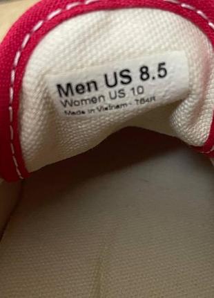 Червоні кеди vans 7