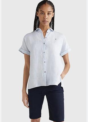 Tommy hilfiger льняна сорочка