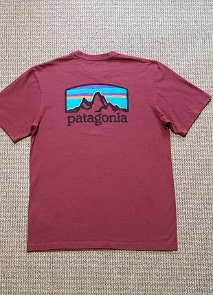 Patagonia responsibili-tee футболка с принтом regular fit оригинал (s)