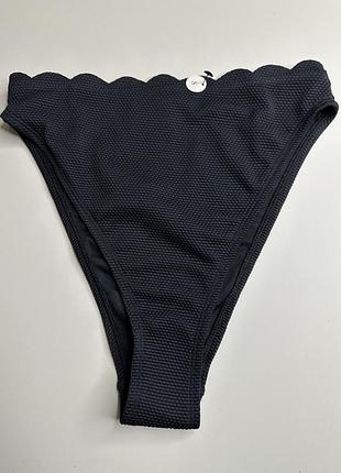 Плавки купальні, низ від купальника, купальник роздільний hunkemoller - чорний, рр s