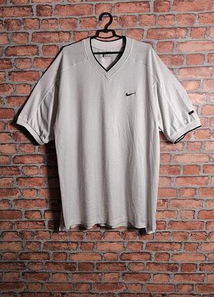Футболка винтажная спортивная джерси сетка накидка nike dri fit vintage