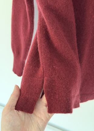 Светр гольф кашеміровий j.crew розмір s бордового кольору 6