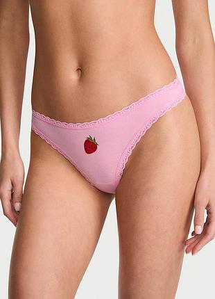 Трусики victoria's secret стринги victoria's secret