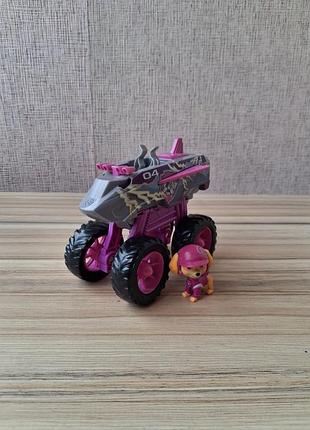 Щенячий патруль рятувальний літак монстр трак скай paw patrol rescue wheels skye’s jet spin master