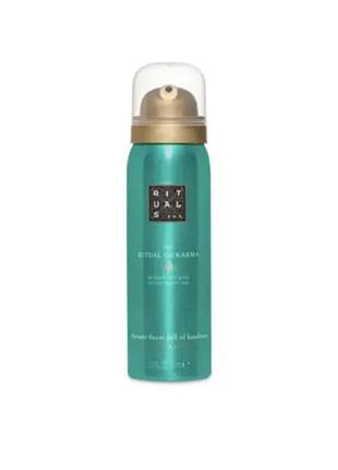 Гель-пенка для душа rituals ritual of karma foaming shower gel 50 мл