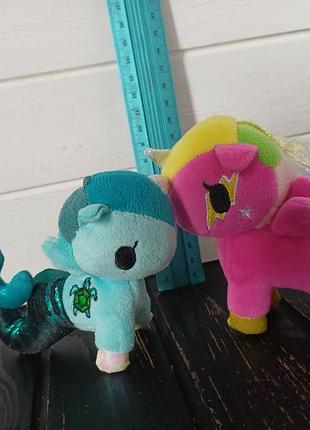 Мягкие единорожки серии tokidoki mermicorno cerulean и unicorno comet единорог пони токидки