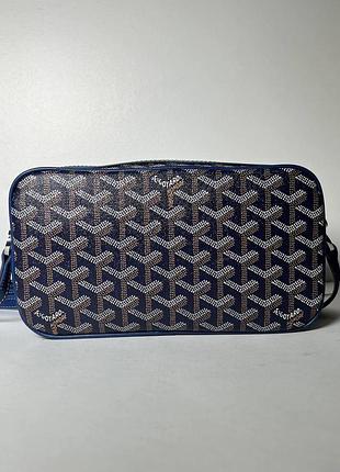 Сумка жіноча goyard cap-vert pm, navy blue