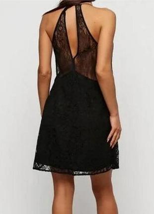 Платье мини, кроше, zara, s