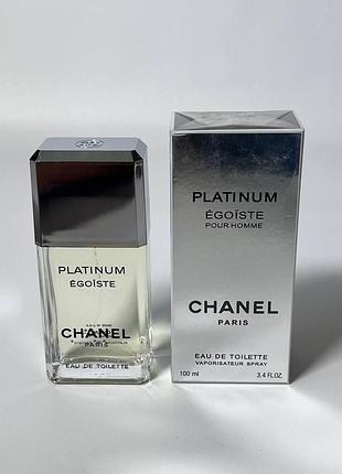 Туалетная вода chanel platinum egoiste eau de toilette, 100ml