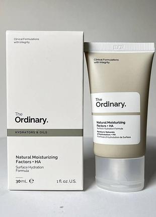 Увлажняющий крем для лица the ordinary – natural moisturizing factors + ha с гиалуроновой кислотой – 30 мл