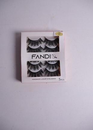 Комплект накладных ресниц fandi