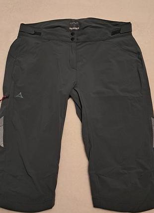 Брюки schöffel pants moldavia - это высокотехнологичные велоштаны длиной 3/4 для женщин