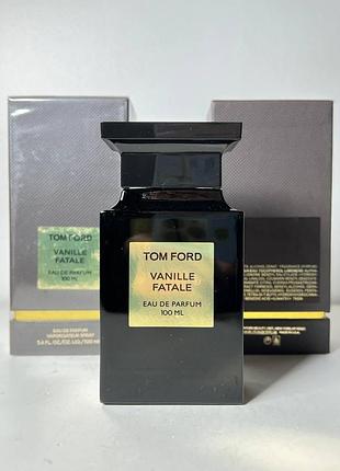 Парфюмированная вода tom ford vanille fatale, 100 мл