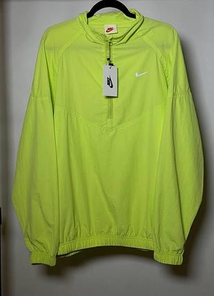 Мужская ветровка nike x stussy collaboration windrunner jacket bright cactus (n03001.1m)