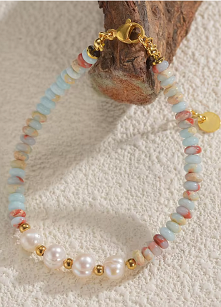 Браслет "shoushan jasper" 2