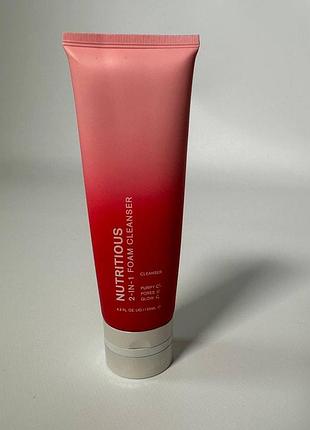 Очищуюча пінка estée lauder nutritious 2-in-1 foam cleanser 125 мл