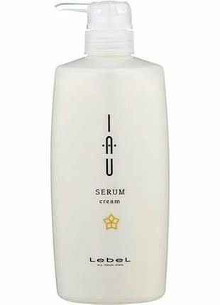 Увлажняющий и разглаживающий аромакрем для волос lebel iau serum cream 600 мл
