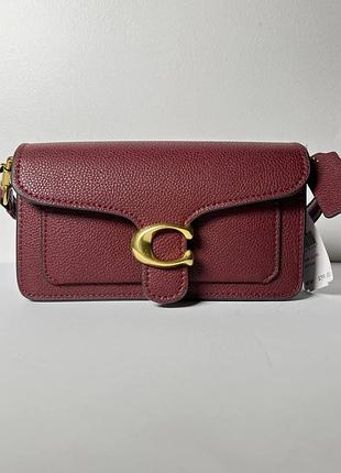 Сумка женская кожаная через плечо coach tabby shoulder bag 20