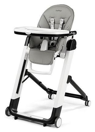 Стульчик для кормления peg-perego siesta follow me серый (ih03000000bl73)