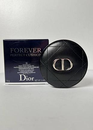 Тональна основа-кушон dior forever couture perfect cushion 1n, 14 г
