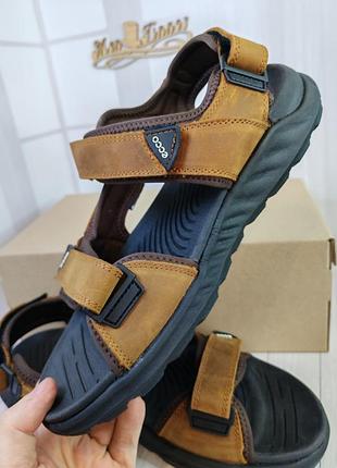 Кожаные сандалии ecco hike 4