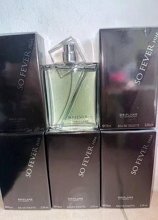 Парфуми so fever him eau de toilette oriflame