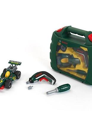 Ігровий набір klein bosch mini grand prix дитяча валіза з інструментами (8395)