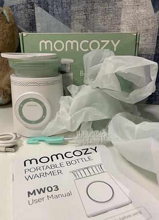 Підігрівач для пляшечок momcozy portable bottle warmer (модель mw03)