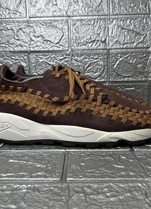 Мужские кроссовки nike air footscape woven shoes brown fb1959-200