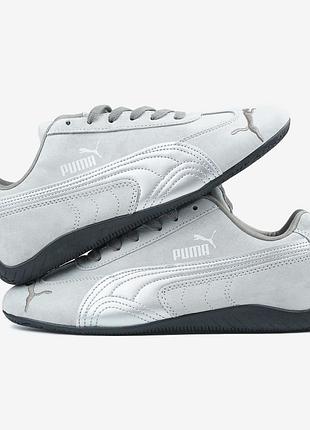 Серые женские кроссовки puma speedcat og grey х пума 41