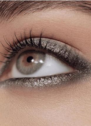 Victoria beckham устойчивый сияющий серебряный каял карандаш для глаз satin kajal liner