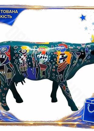 Dm статуетка корова cow специфікація 2.2 parade friends 30х9х20 см полістоун прикраса для інтер'єру су spe|lz