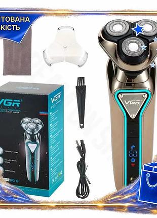 Dm электробритва мужская vgr спецификация 2.2 роторная с usb зарядкой для сухого и влажного бритья гиг spe|lz