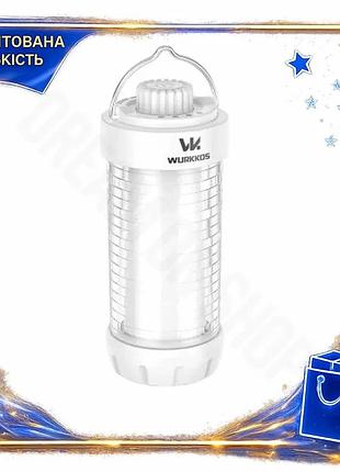 Dm ліхтар кемпінговий wurkkos специфікація 2.2 550лм з магнітом usb-c 5000мач для риболовлі та відпочи spe|lz