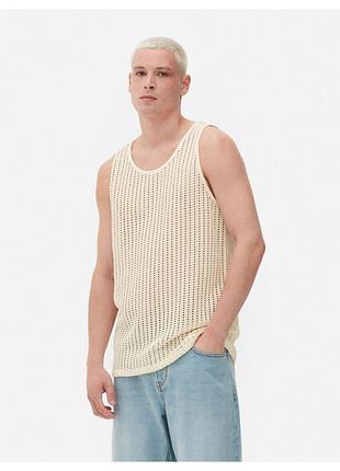 Мужская майка рrimark бежевого цвета размер м,xl,3xl 3xl