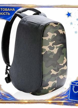 Dm рюкзак-антивор xd design специфікація 2.2 bobby compact 14" camouflage green міський рюкзак для чол spe|lz