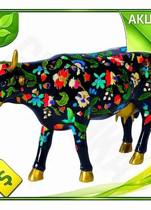 Ve статуетка корова cowsonne полістоун new version колекція фігурка для інтер'єру ручної роботи декора n6w_ver