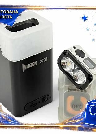 Dm фонарь wuben edc спецификация 2.2 700лм с красным светом беспроводной зарядкой для походов и активн spe|lz