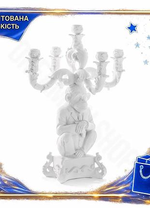 Dm канделябр на 5 спецификация 2.2 свечек seletti шимпанзе белый декор для дома столовый подсвечник дл spe|lz