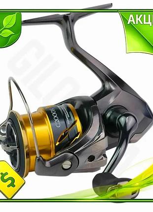 Ve котушка спінінгова shimano twinpower new version 215г безінерційна для риболовлі фрикційна з передн n6w_ver