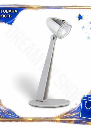 Dm лампа настільна umbram специфікація 2.2 led сірий для дому та офісу світильник світлодіодний із пла spe|lz