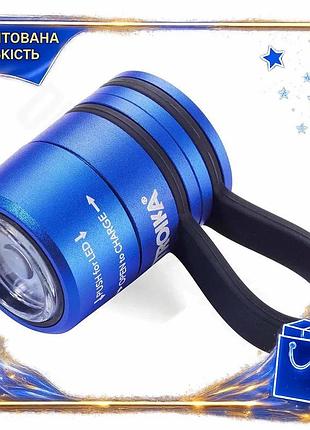Dm ліхтарик спортивний troika специфікація 2.2 usb синій світлодіодний кишеньковий ліхтар для активног spe|lz