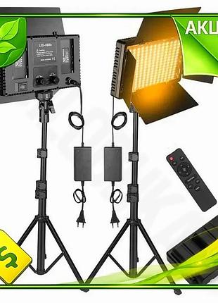 Ve осветитель студийный nagnahz led new version 3200к-5500к видеосвет с пультом управления для фото и n6w_ver