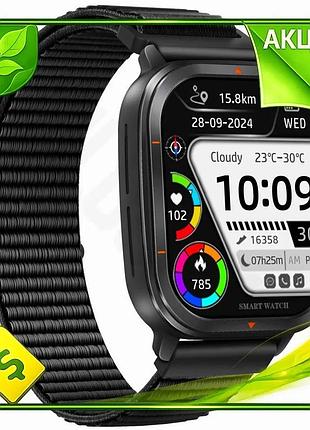 Ve умные часы smart bavaro new version с gps и bluetooth для взрослых с пульсометром и тонометром n6w_ver
