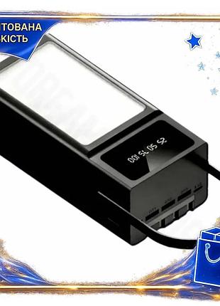 Dm універсальна мобільна батарея специфікація 2.2 maxcell 120000mah чорна повербанк для заряджання сма spe|lz