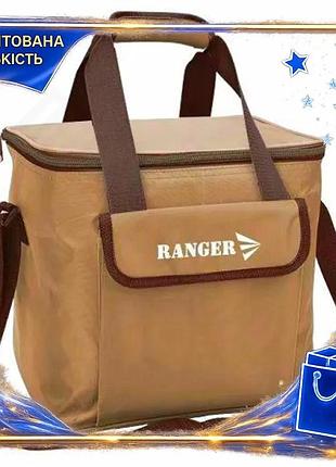 Dm туристическая термосумка ranger спецификация 2.2 30л коричневая изотермическая сумка для еды для пи spe|lz